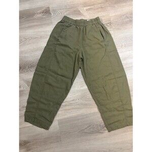 Pants Max Studio London wide leg linen pants XS/S green GUC